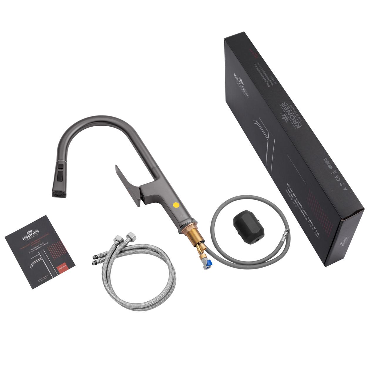Смеситель для кухни Kroner KRP Vog - GRP030-T (CV035575) - фото 10