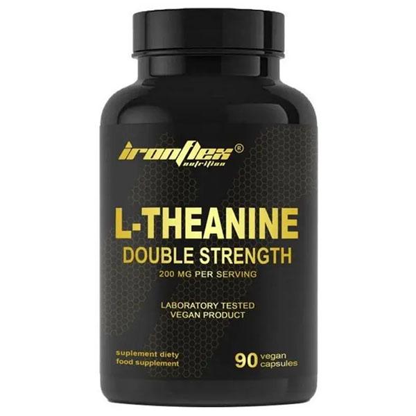 Теанин для спорта IronFlex L-Theanine Doubble Strength 200 мг 90 вег. капс. (000024807)