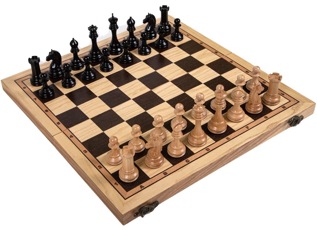 Набор шахмат Александр №6 47х47 см Черный