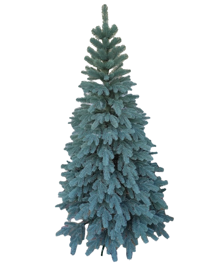 Искусственная елка Ковалевская литая на 220 веточек 1,5 м Голубой (106-41-Ковал.Г-150)