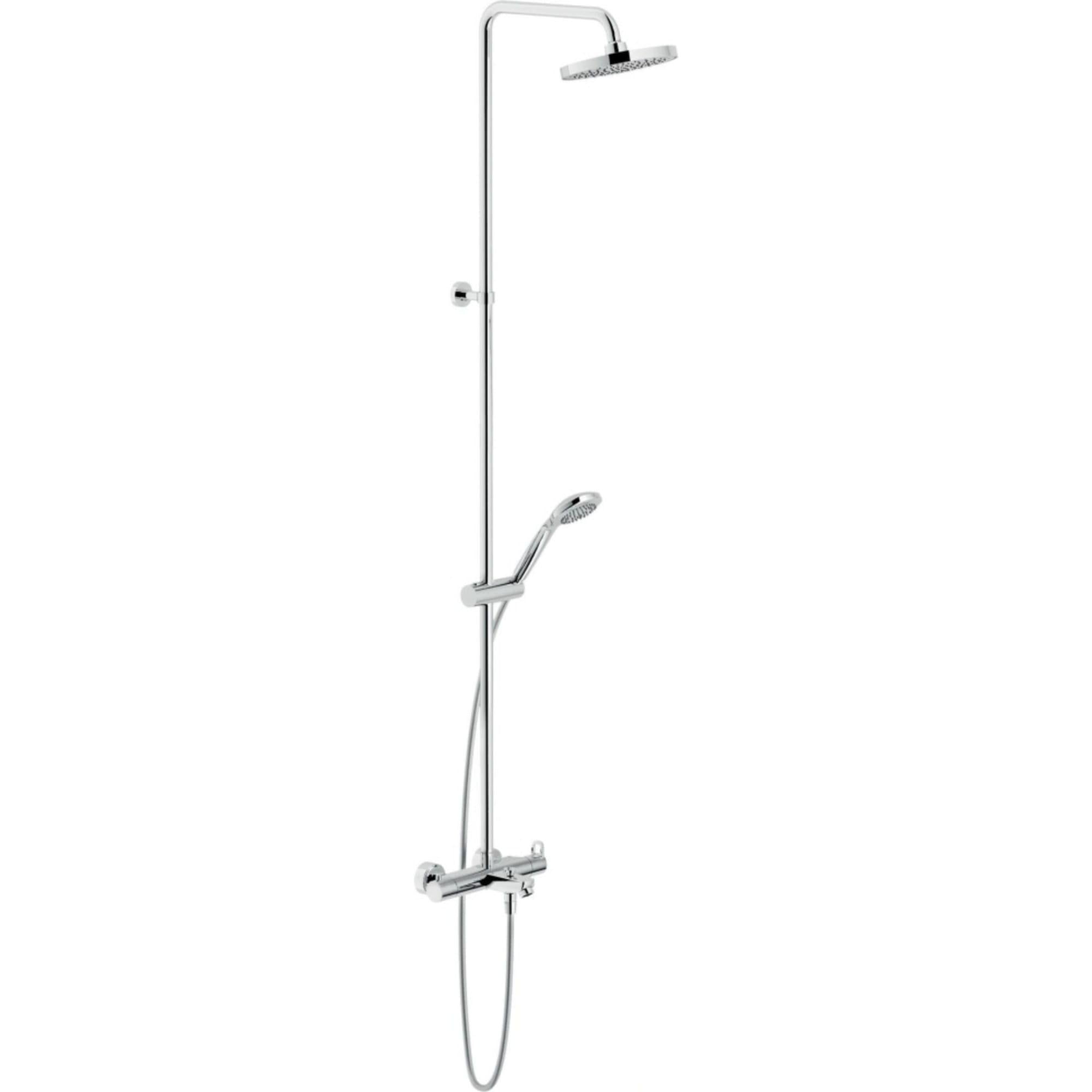 Душевая система Nobili New Road с термостатом латунь Хром (RD00410/30CR)