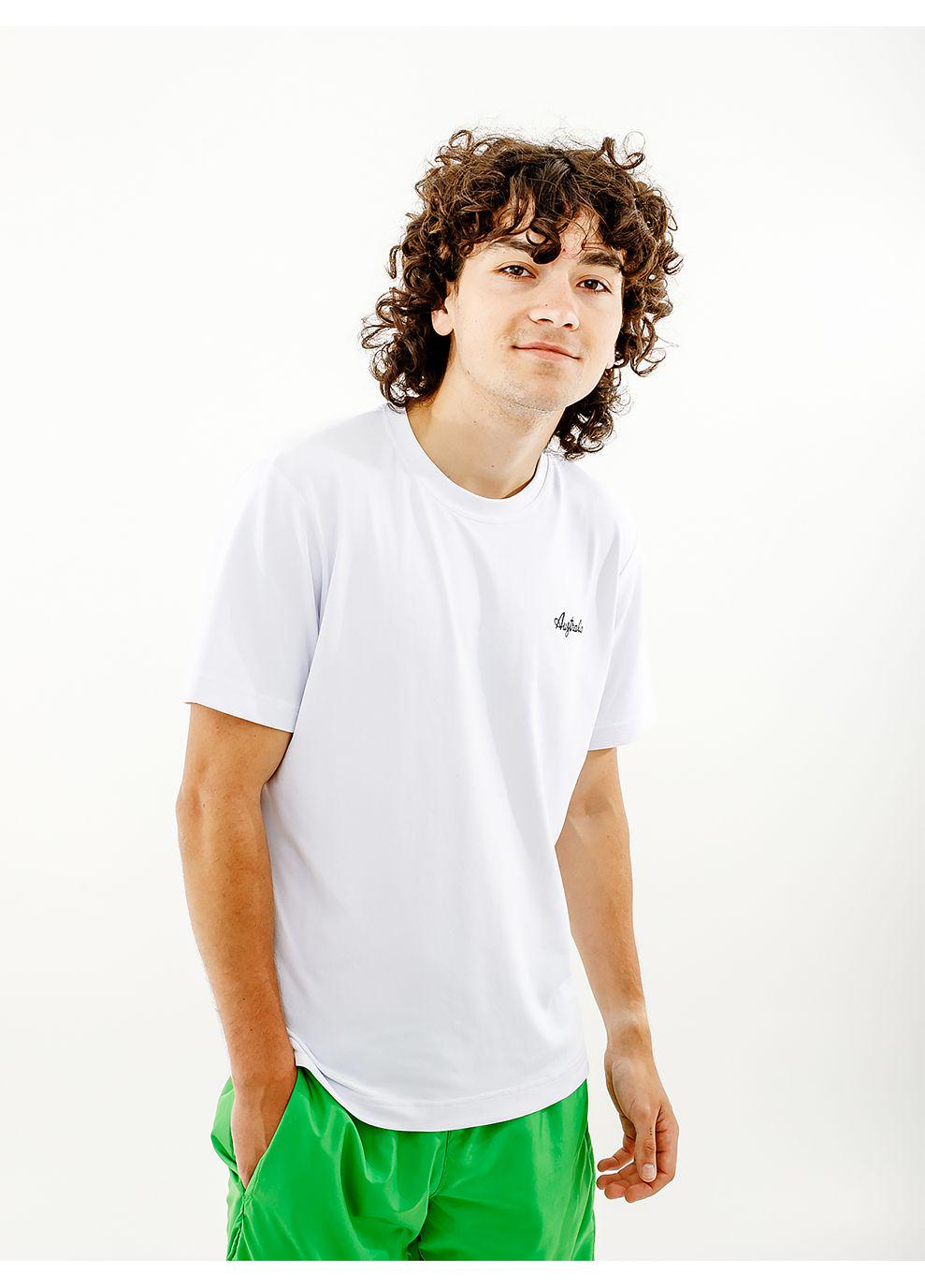 Футболка мужская Australian EASY PIQUE' EL POLO R-FIT XL Белый (7dLSUPO0007-003 XL)