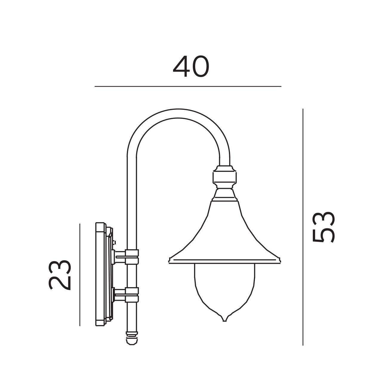 Настенный светильник Norlys Firenze 800B - фото 2 Настенный светильник Norlys Firenze 800B - фото 2
