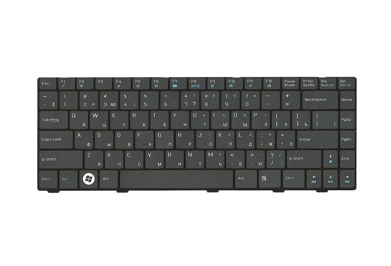 Клавиатура для ноутбука Asus F80 матовая (04GNH41KRU00)