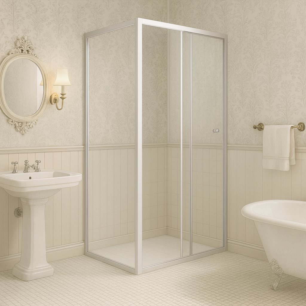 Душевая кабина Shower NEPTUN без поддона прозрачное стекло 6 мм 120х80х190 см Хром (C15270)