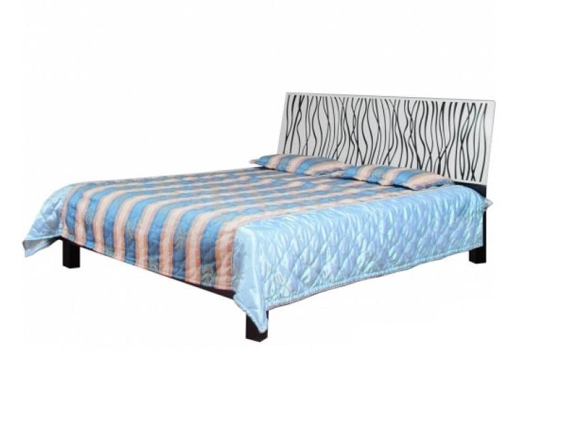 Кровать классическая двуспальная Світ Меблів Бася Новая Нейла из ДСП 180х200 см Черный/Белый (5989) Кровать классическая двуспальная Світ Меблів Бася Новая Нейла из ДСП 180х200 см Черный/Белый (5989)