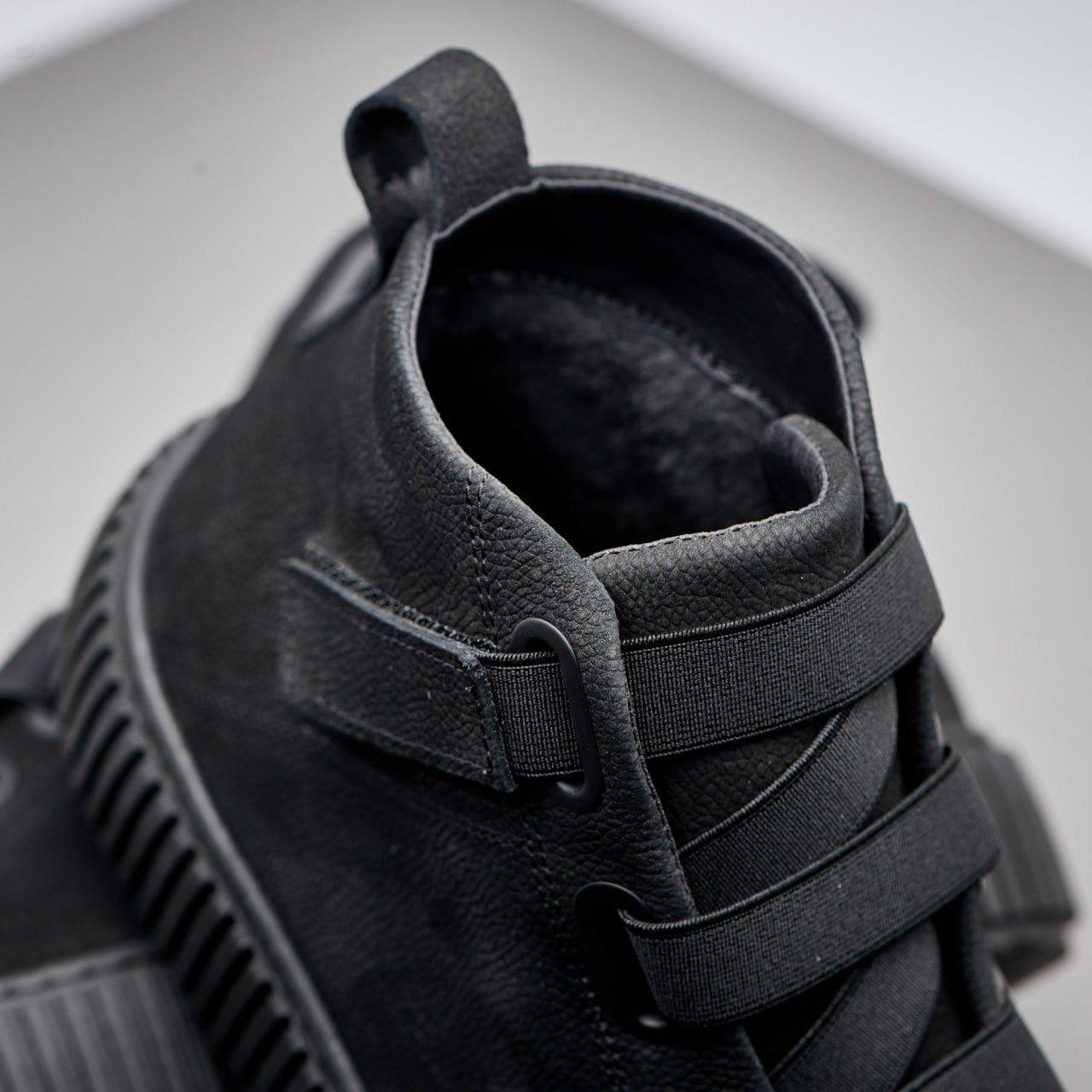 Ботинки мужские зимние из нубука Gross р. 44 29 см Черный (30164213) - фото 5 Ботинки мужские зимние из нубука Gross р. 44 29 см Черный (30164213) - фото 5