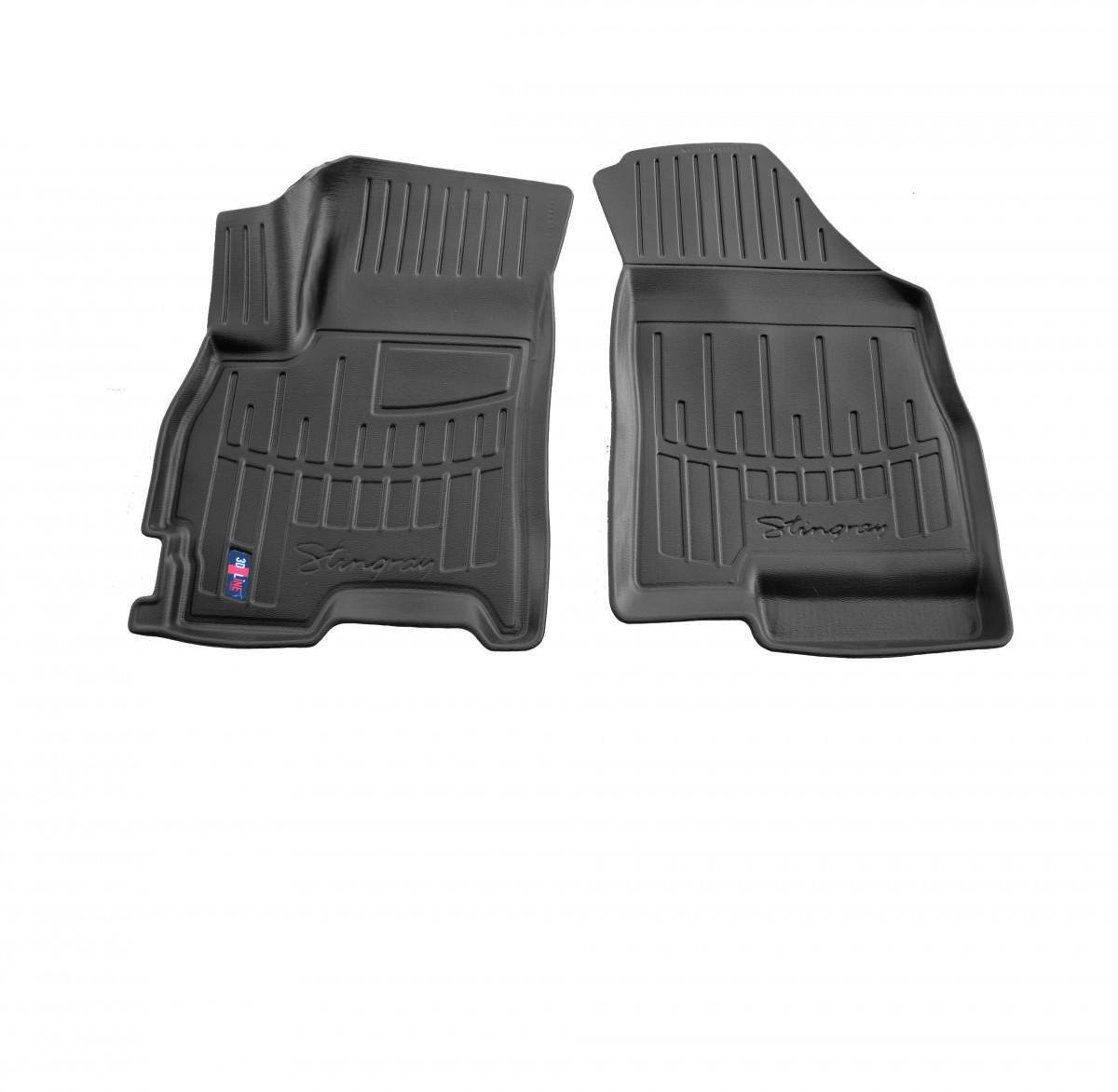 Коврики в салон Stingray для Chery Tiggo 4 2017- с бортом 2 шт. (5017032)