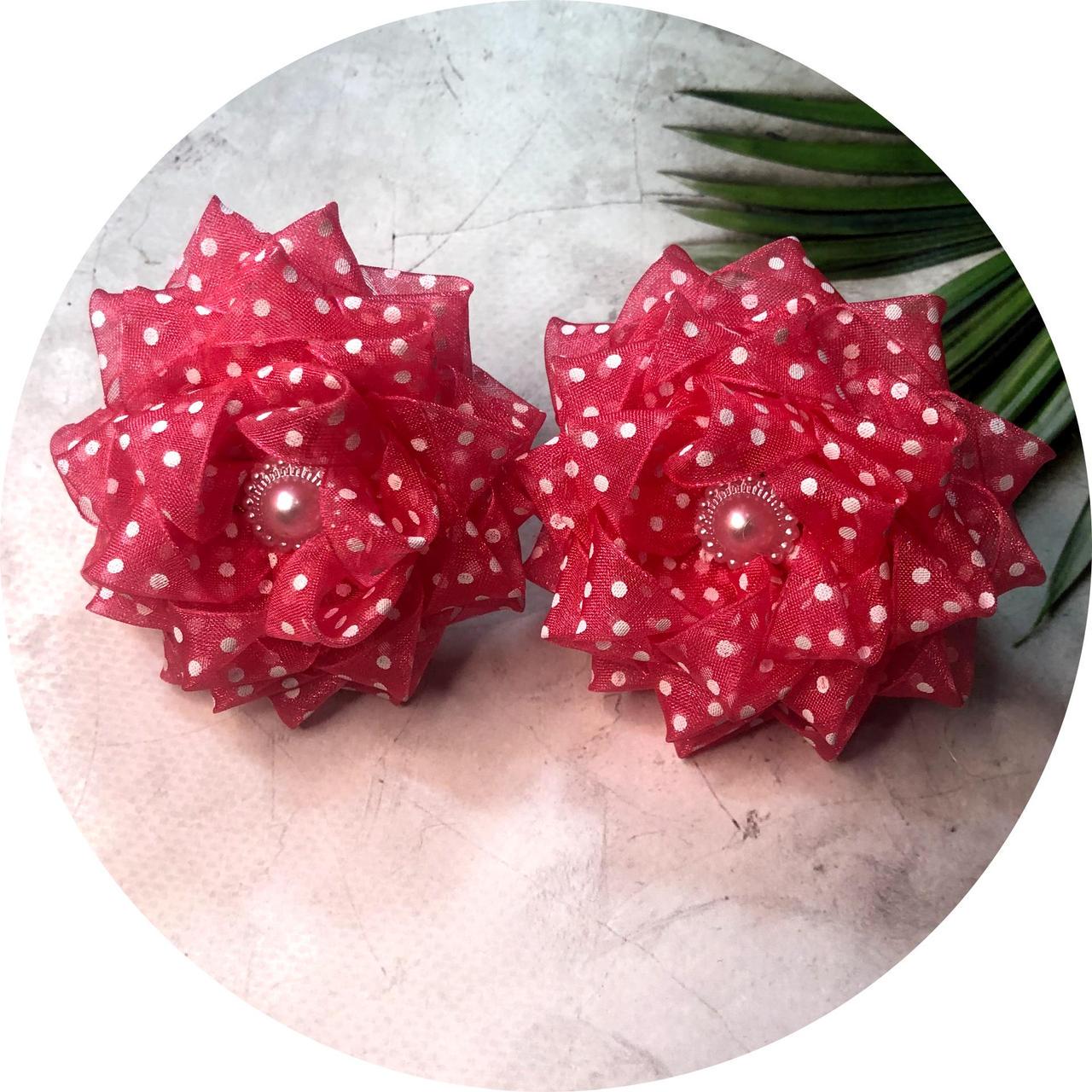 Бантик для волосся дитячий на гумці D8 см Теплий-рожевий (10508) Бантик для волосся дитячий на гумці D8 см Теплий-рожевий (10508)