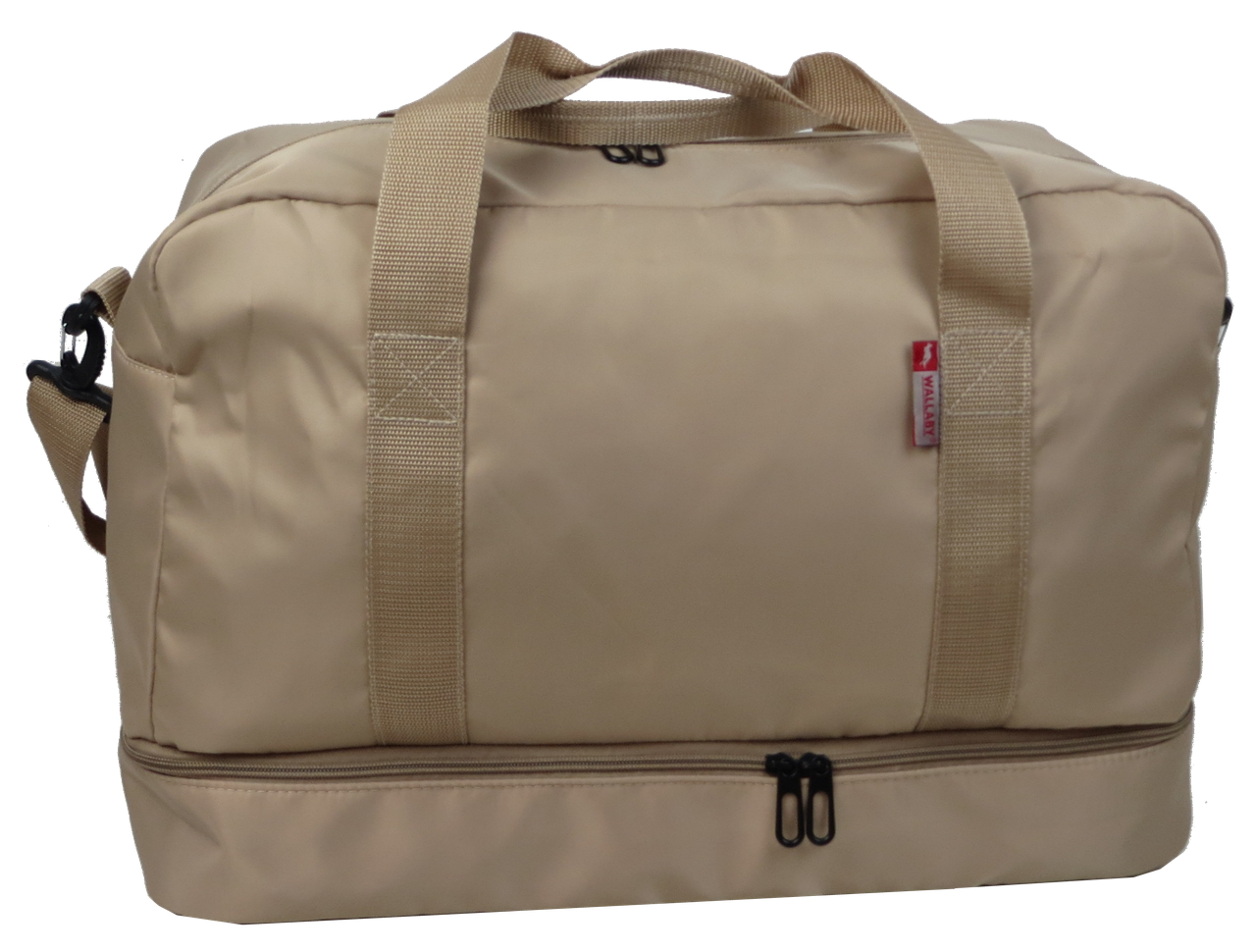 Дорожня сумка з відділом для взуття Wallaby 40 л Бежевий - фото 4 Дорожня сумка з відділом для взуття Wallaby 40 л Бежевий - фото 4