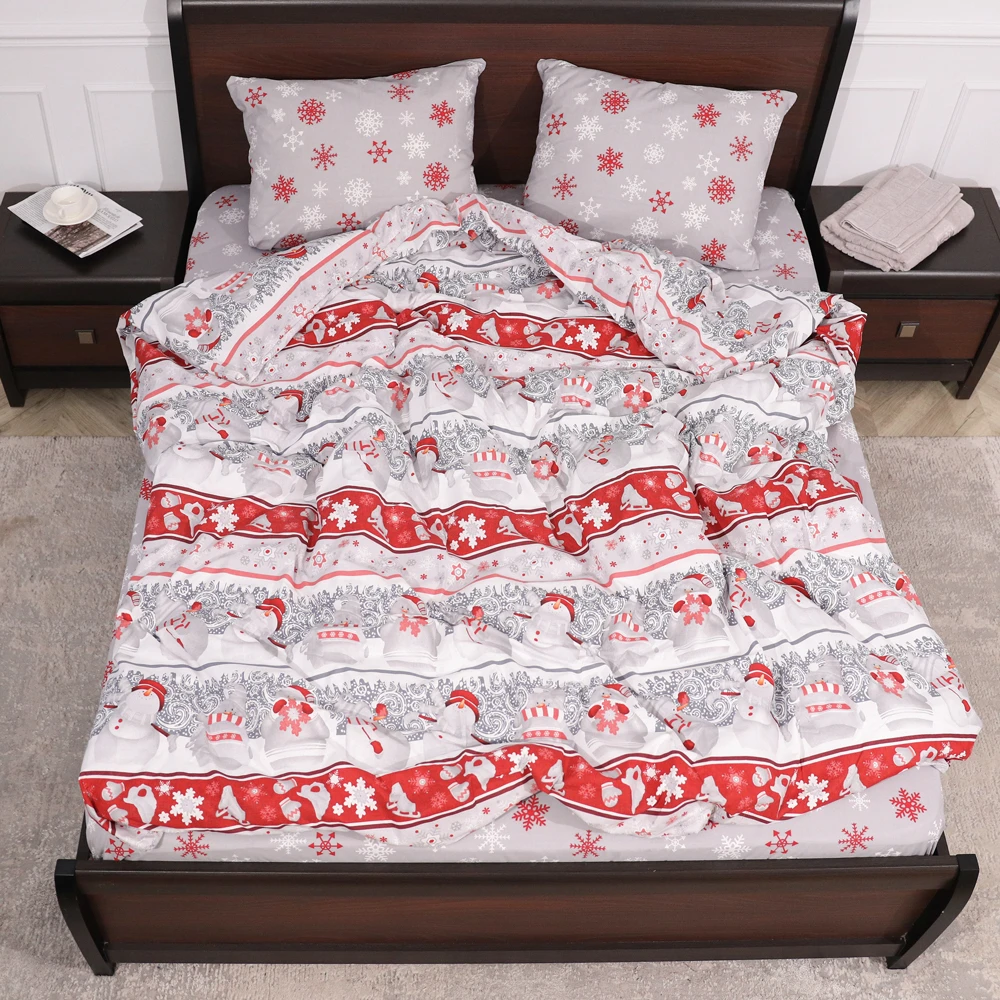 Комплект постельного белья Gold из бязи двуспальный евро 200х220 cм (401834) Комплект постельного белья Gold из бязи двуспальный евро 200х220 cм (401834)