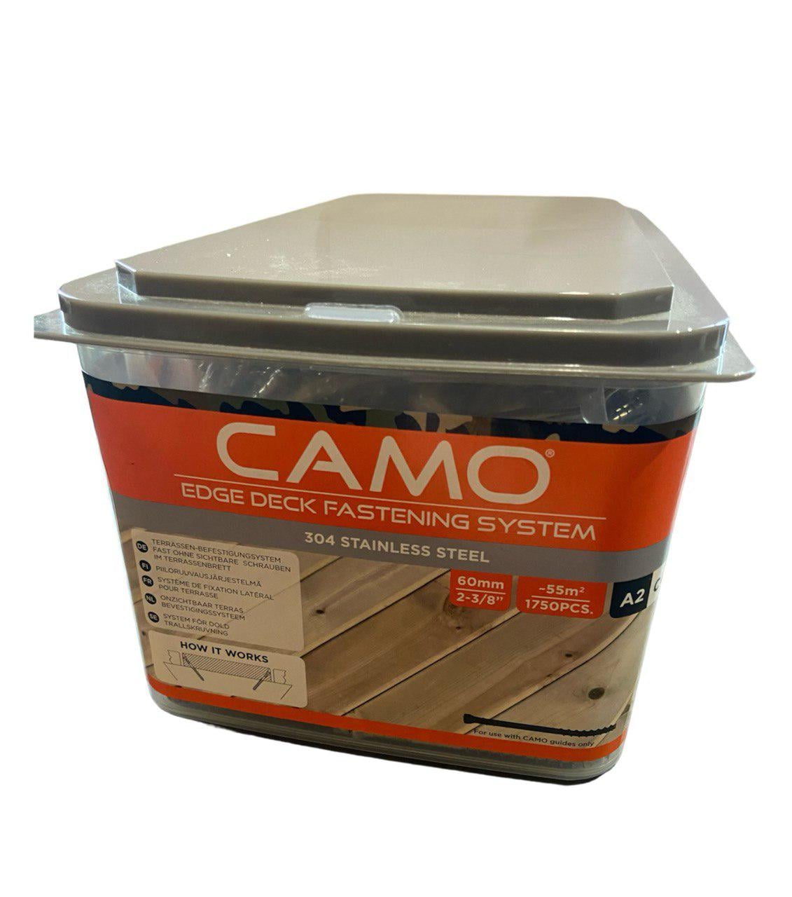 Саморезы под террасную доску Camo A2 60 мм 1750 шт. (17518902)