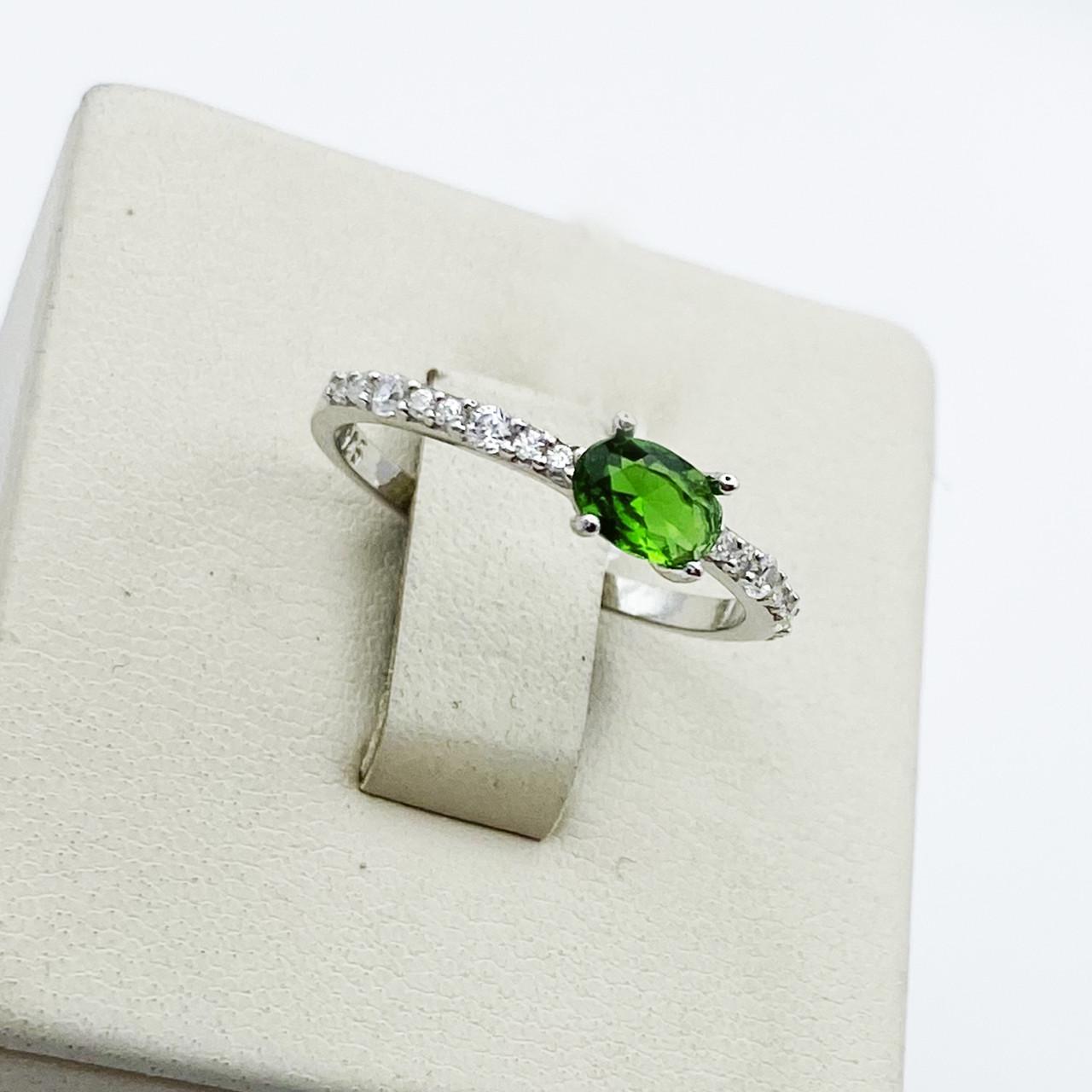 Кольцо серебряное Дорожка с альпинитом р. 16,5 1,2 г (1879771499)