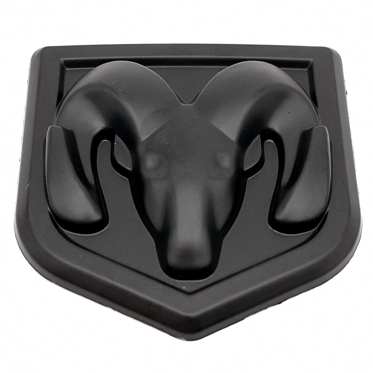 Эмблема Dodge металл 6,6х6,1 см Черный матовый (2848932534)