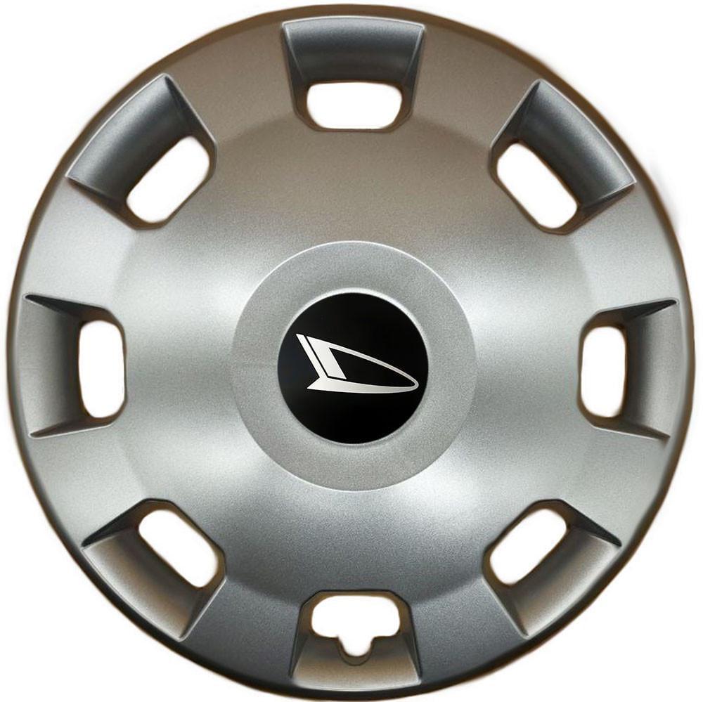 Колпаки SJS 207 с логотипом Daihatsu 4 шт. R14 Серебряный (2654555904)
