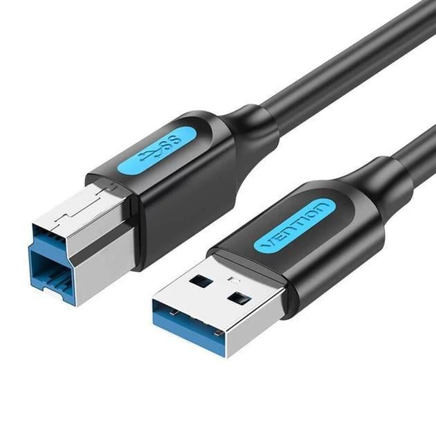 Кабель Vention COOBD USB 3.0 Type-A Male to Type-B Male Printer Cable 0,5 м Black (COOBD)