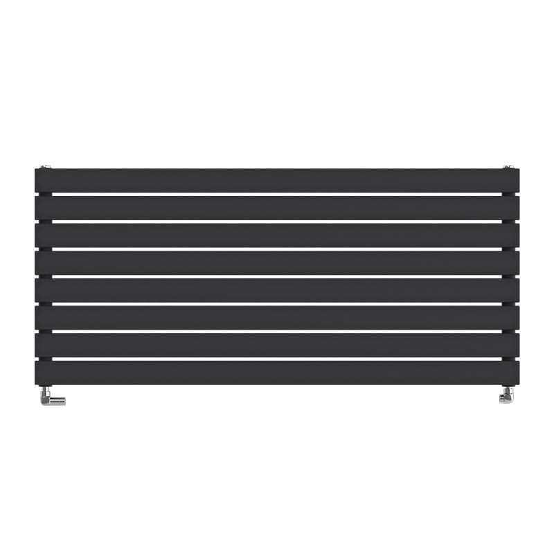 Радиатор дизайнерский Ideale Vittoria H 12 8х544х1200 мм Черный (67e10460cc3ceb7c9210e344) - фото 1