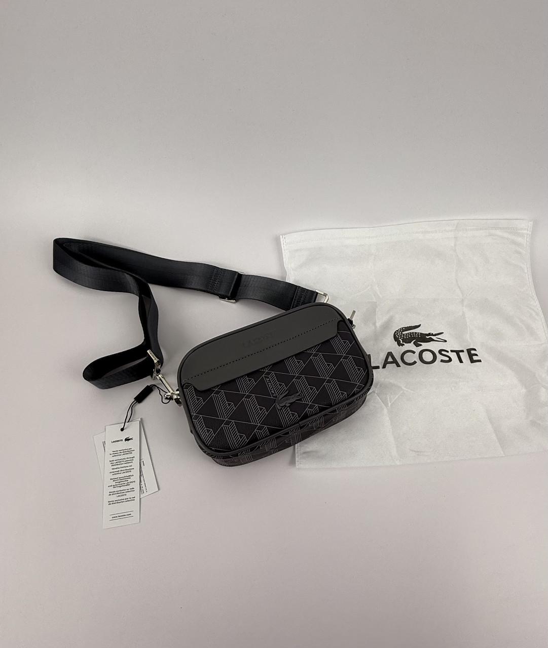 Мессенджер через плечо Lacoste Серый - фото 4 Мессенджер через плечо Lacoste Серый - фото 4