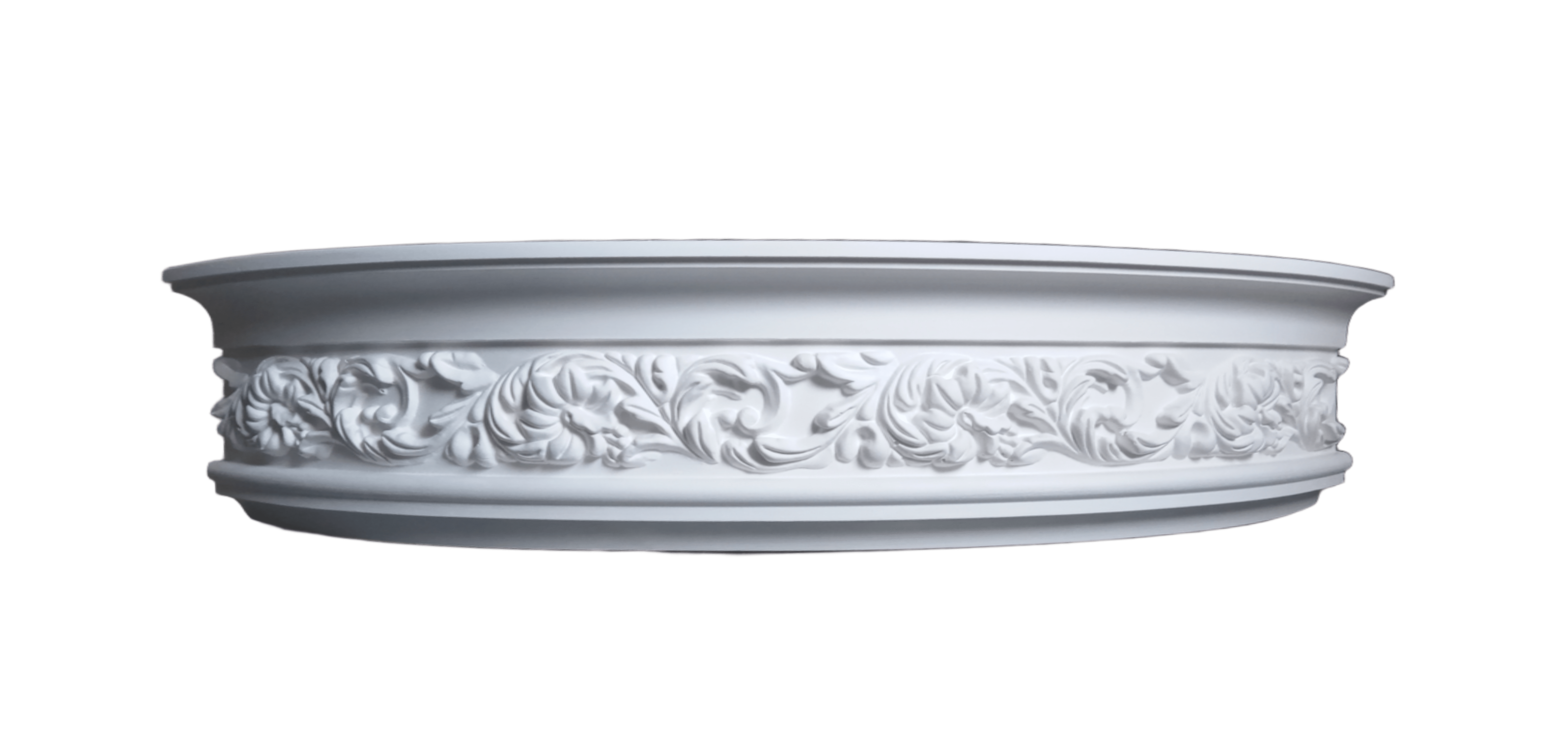 Балдахин декоративный гипсовый 2 шт. D 680 мм (31463427)