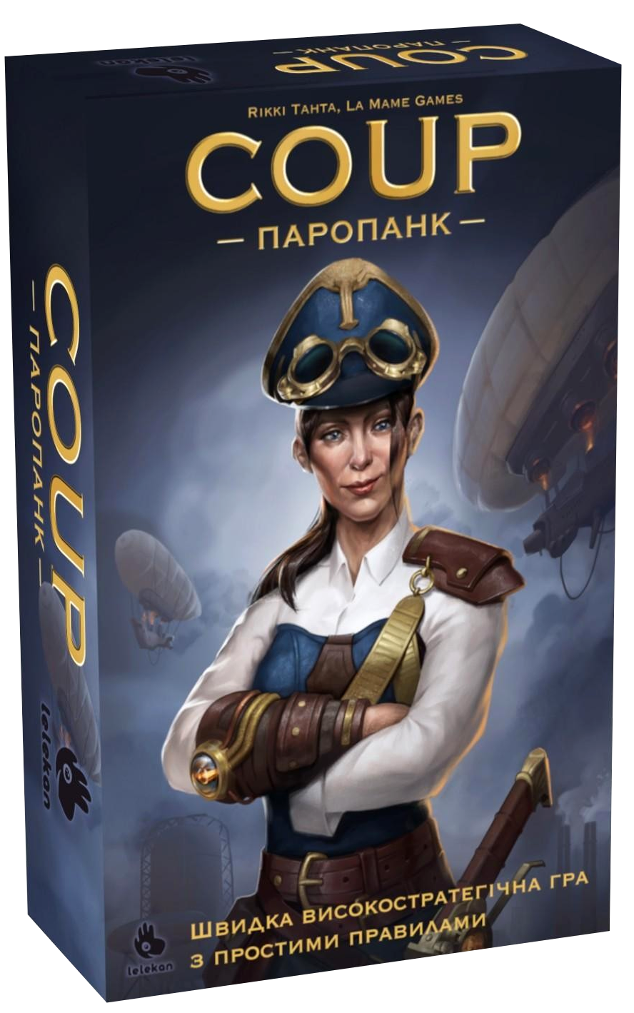 Настольная игра Lelekan Coup Стимпанк (LBG0005)