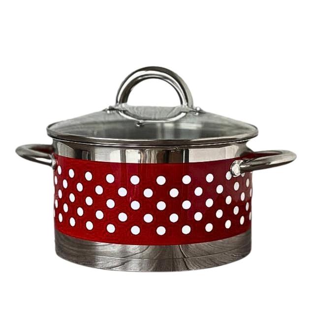 Набір каструль з кришками German Family GF-2034 нержавіюча сталь 8 пр. (GF-2034) - фото 3 Набір каструль з кришками German Family GF-2034 нержавіюча сталь 8 пр. (GF-2034) - фото 3