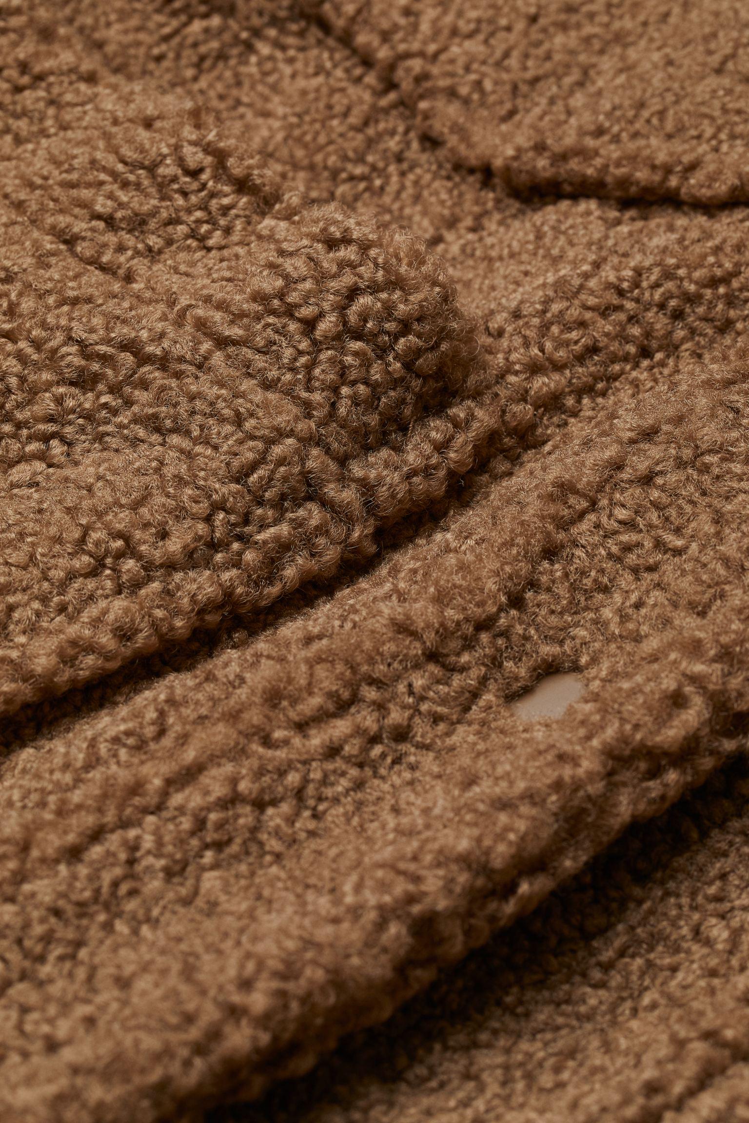 Полушубок H&M XS Коричневый (19089395792) - фото 2