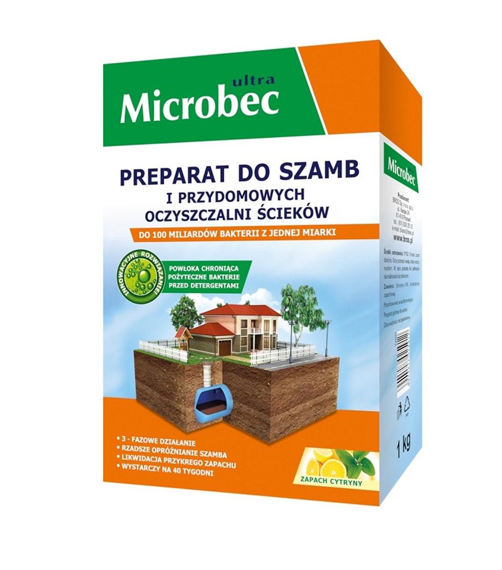 Средство для выгребных ям и септиков Bros Microbec 1 кг (117829)