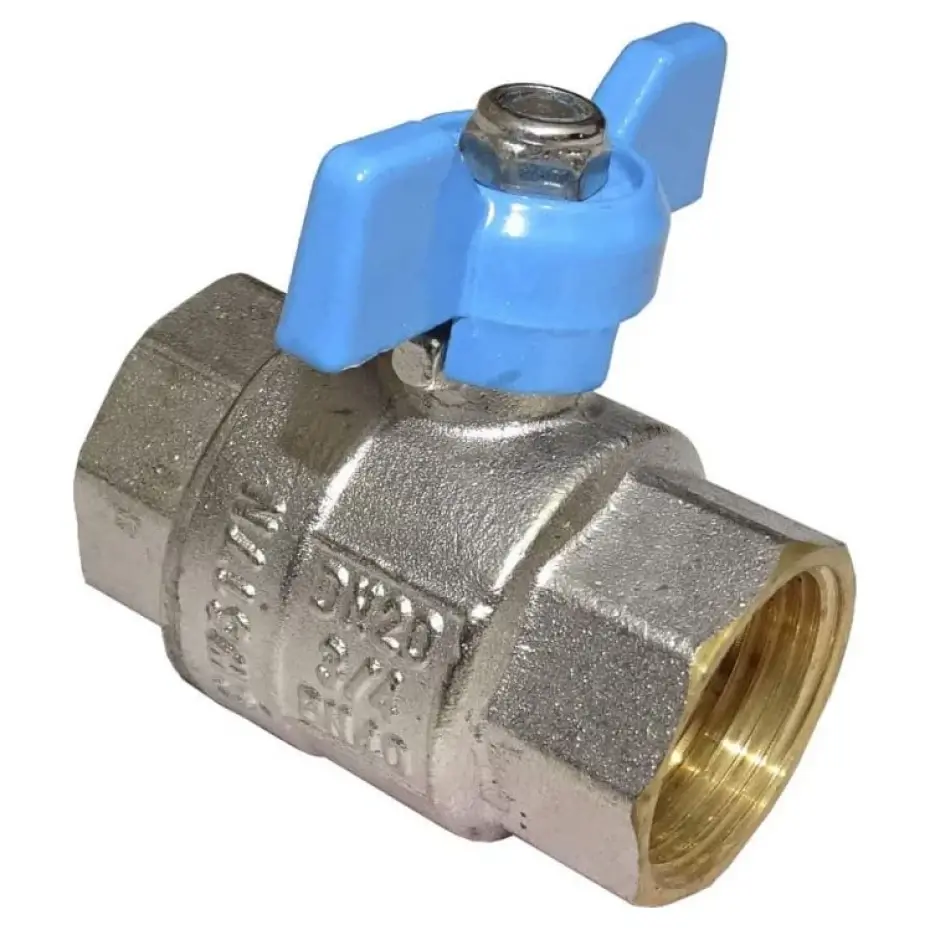 Кран кульовий Karro Valves 3/4" ВВ прямий латунь (AKD58043)