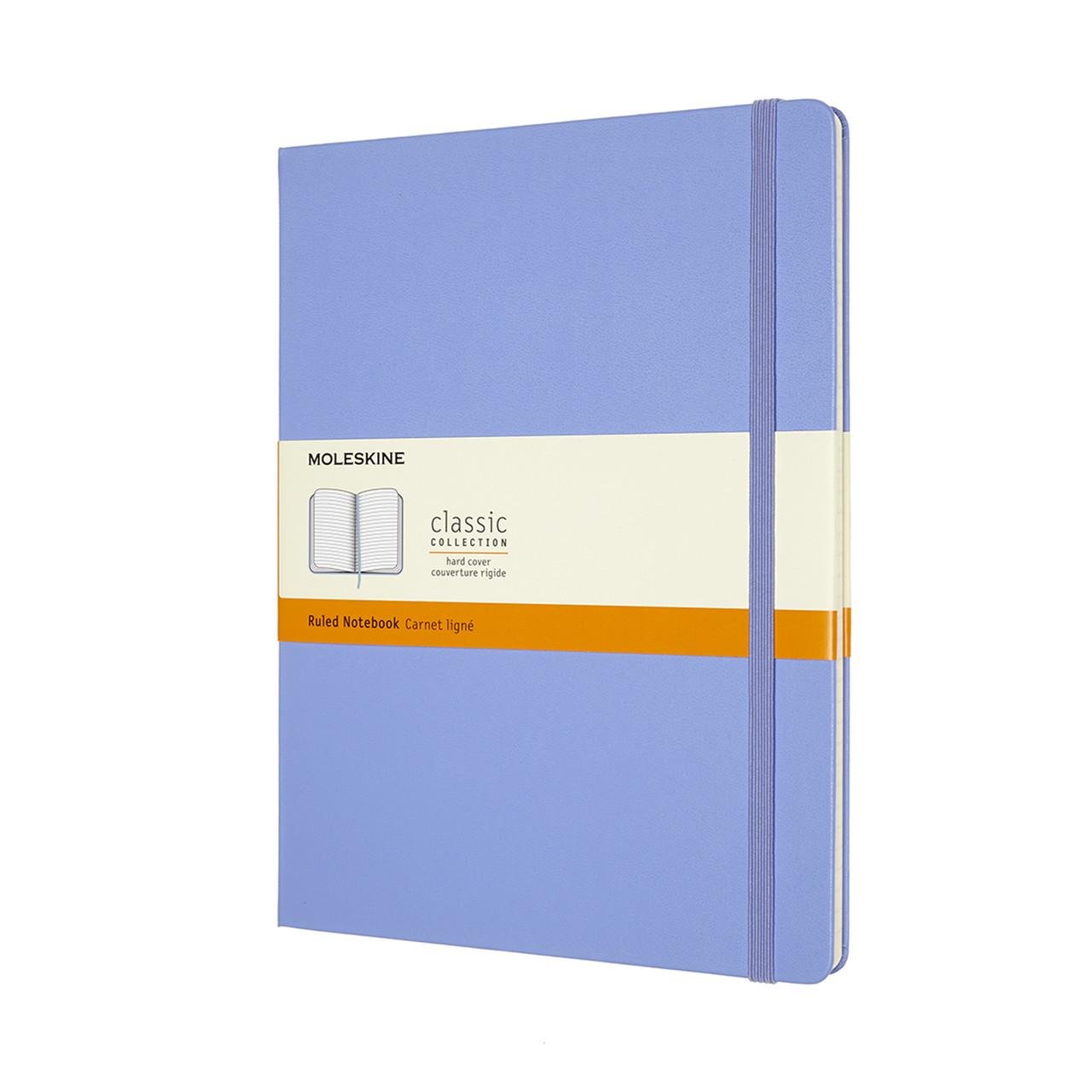 Блокнот Moleskine Classic великий 19х25 см в лінію блакитна гортензія (QP090B42) (8056420850833)