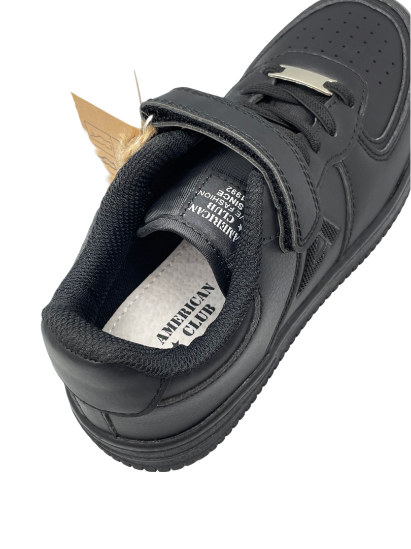 Кросівки для хлопчиків American Club ES100-24/33 р. 33 Чорний - фото 4 Кросівки для хлопчиків American Club ES100-24/33 р. 33 Чорний - фото 4