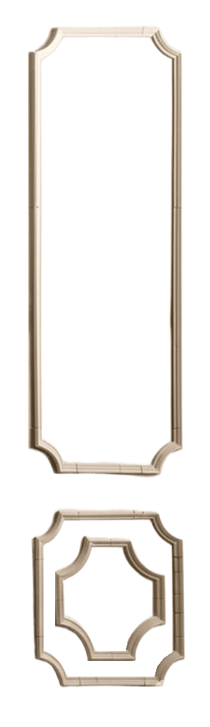 Комплект рамок гипсовых декоративных тройной 2170/760 мм (29515977)