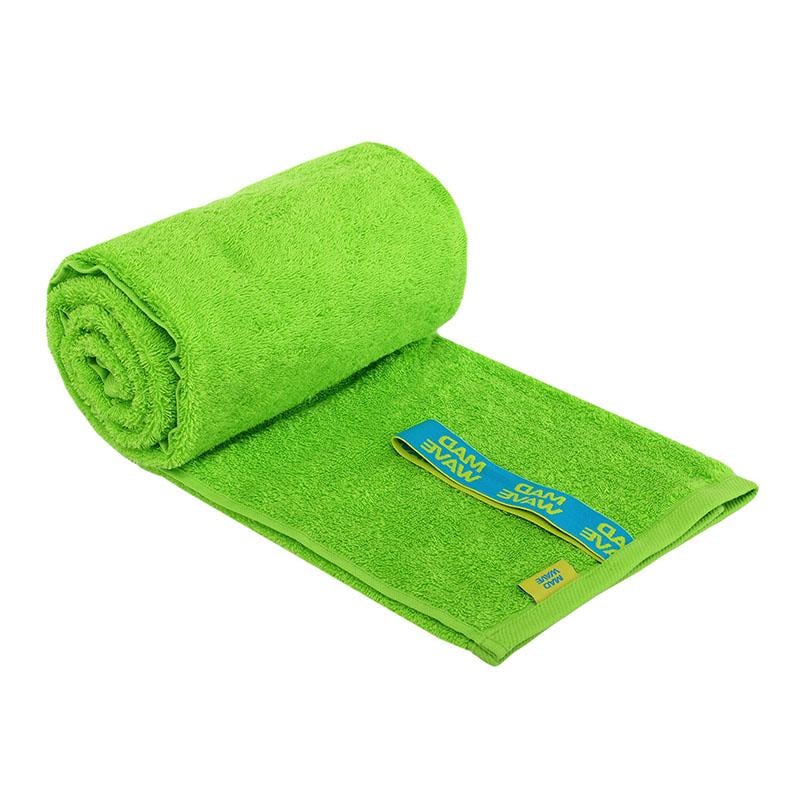 Полотенце спортивное Mad Wave Cotton Soft Terry M0762012 Зеленый (33444009)