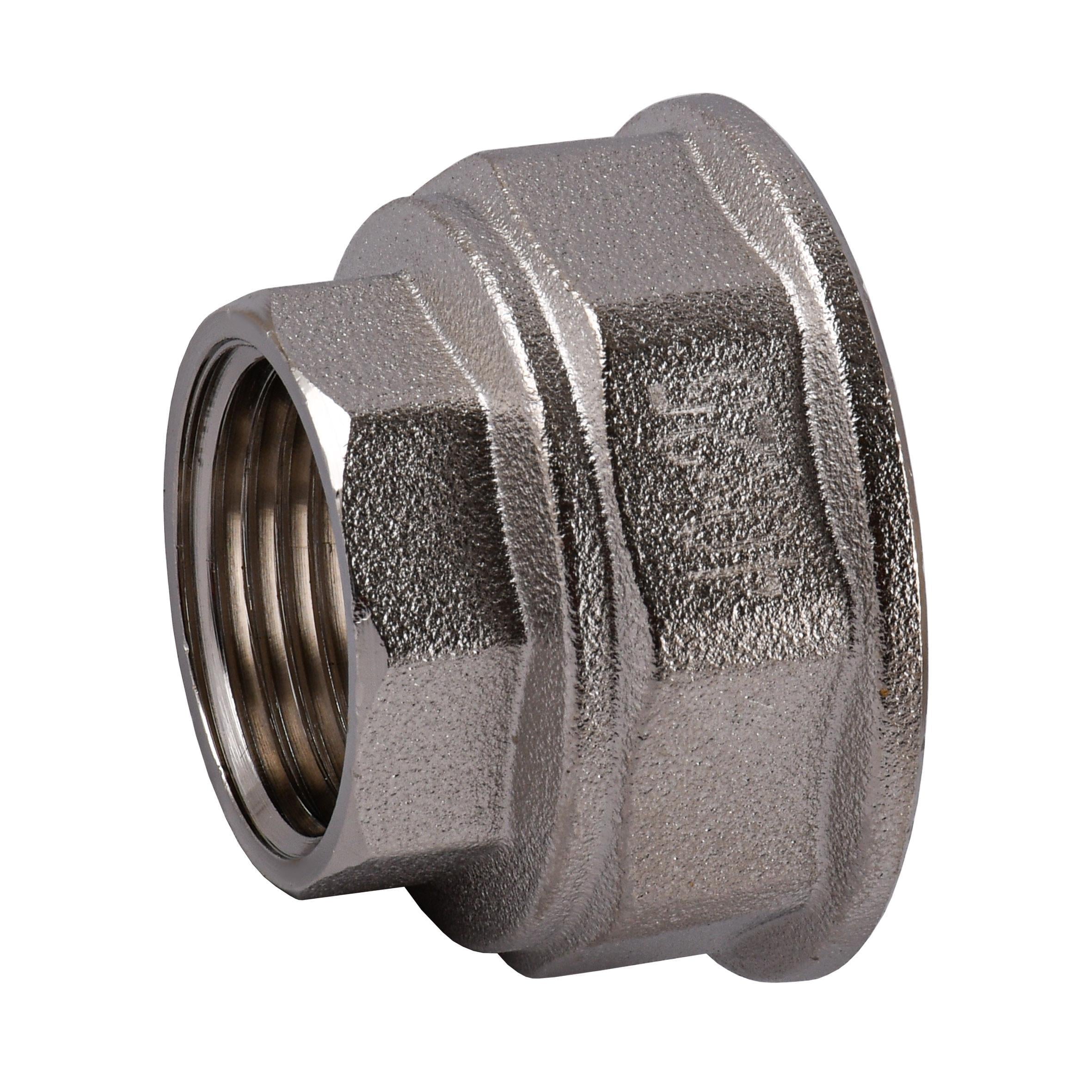 Муфта редукционная Optimum NM651O 1 1/4"х1"ВВ никелированная восьмигранная (000031489) Муфта редукционная Optimum NM651O 1 1/4"х1"ВВ никелированная восьмигранная (000031489)