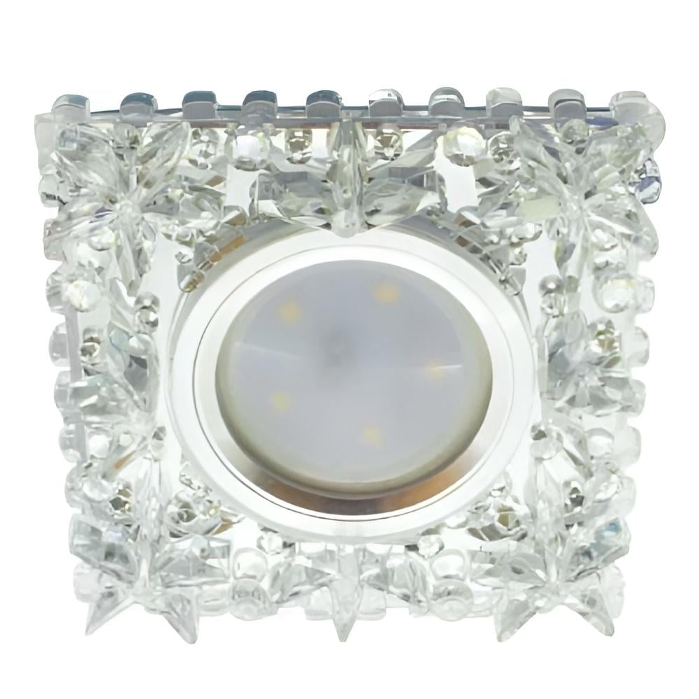 Спот Lemanso ST6329 MR16 с подсветкой 3W 6500K с драйвером Прозрачный (12410)