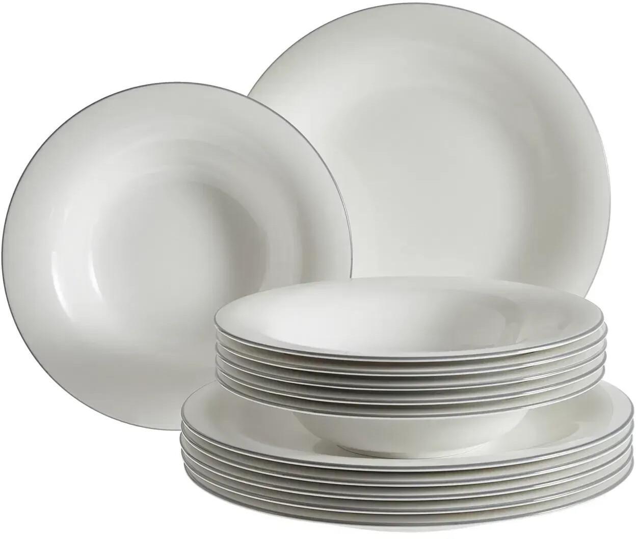 Набор столовой посуды Villeroy & Boch Grey Lines 12 предметов