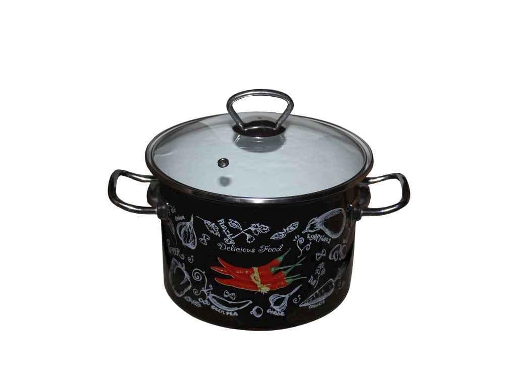 Кастрюля Idilia Спайси 3 л Черный (I83112)