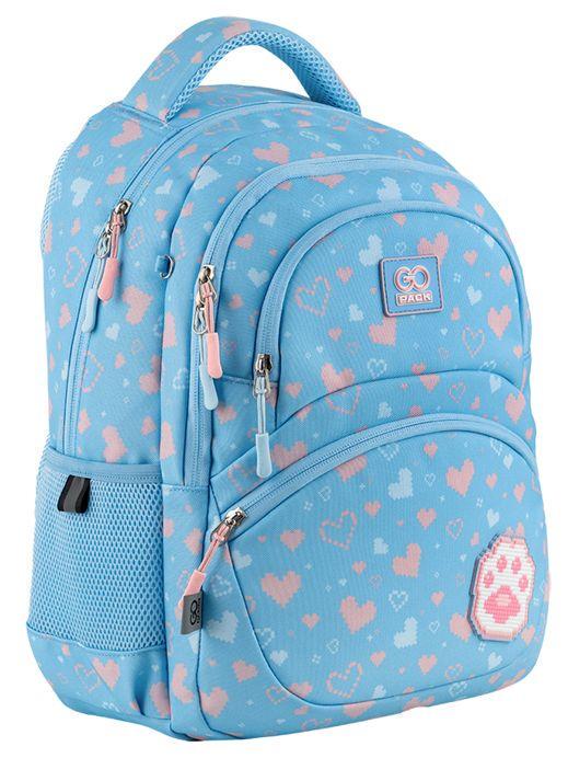Рюкзак школьный для девочки младших классов GoPack Education GO24-175M-5 Cute Pow (2296749368)
