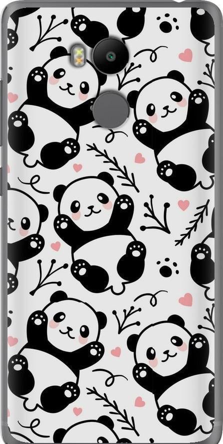 Чехол на Xiaomi Redmi 4 Prime Панды (4318u-437-42517)