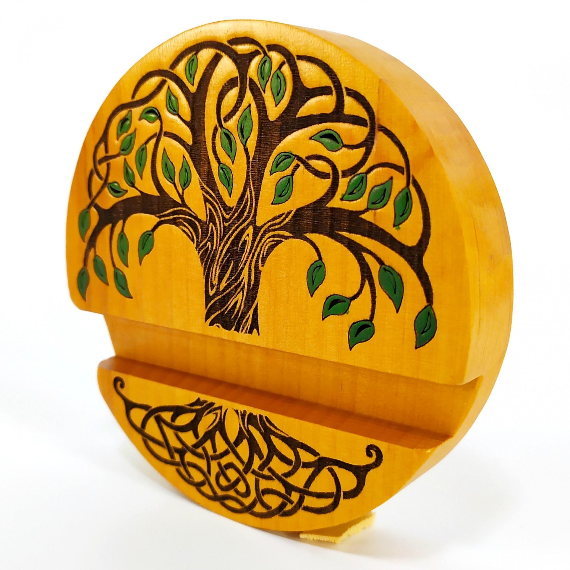 Подставка для телефона Майстерня містера Томаса Дерево жизни 10х10 см - фото 3 Подставка для телефона Майстерня містера Томаса Дерево жизни 10х10 см - фото 3