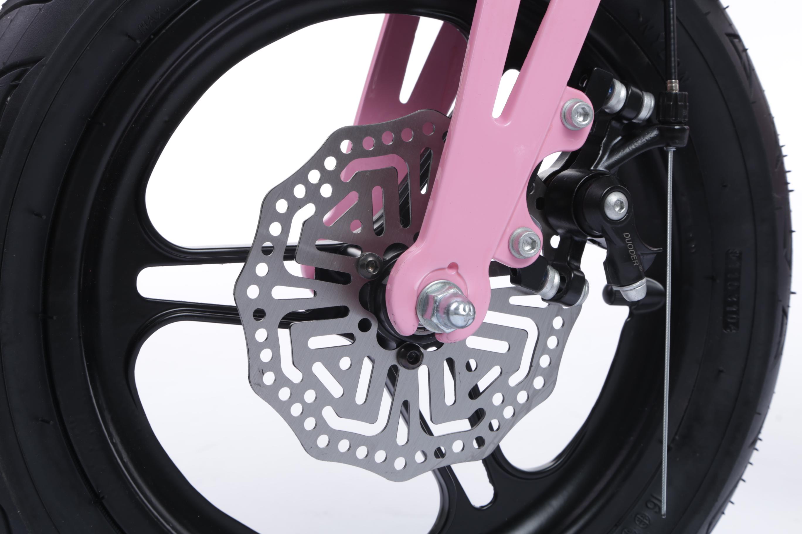 Магнієвий дитячий велосипед LUMAR 16'' Рожевий (1600) - фото 9