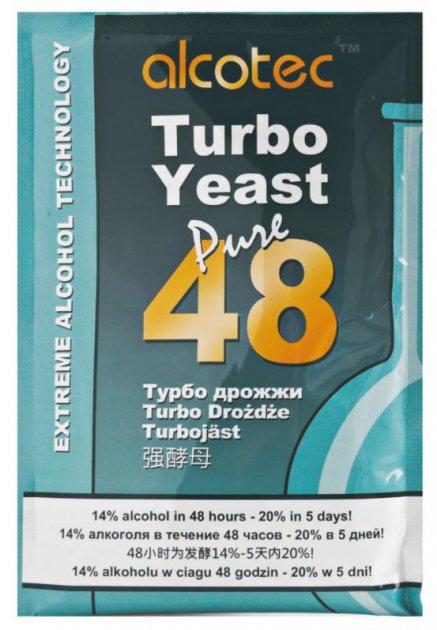 Дріжджі турбо Alcotec Turbo Yeast Pure 48 спиртові 135 г