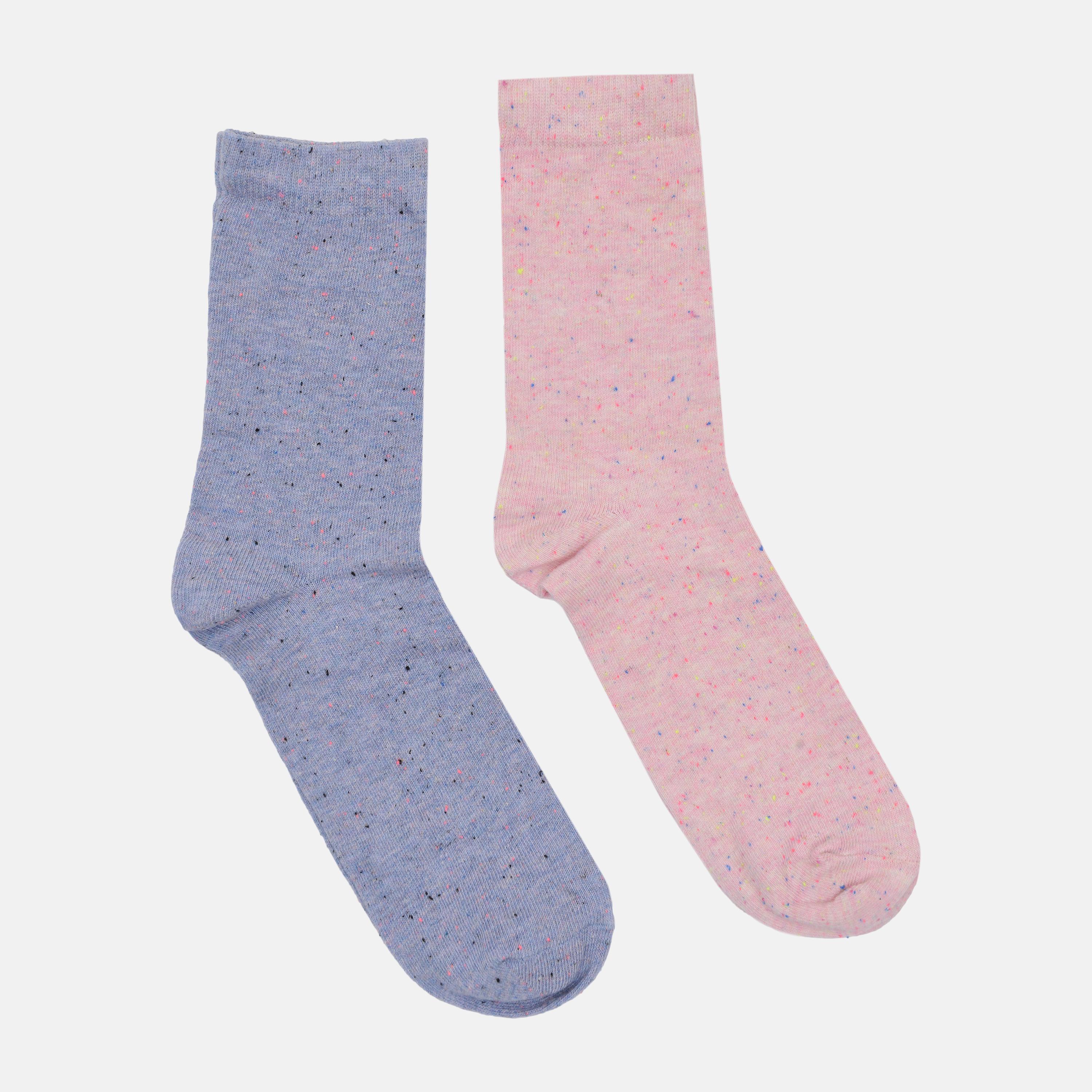 Носки C&A 2 пары р. 34-36 Розовый/Голубой (1509874416)