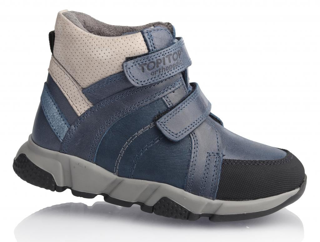 Ботинки осенние Topitop для мальчиков 027 р. 22 Сине-серый Ботинки осенние Topitop для мальчиков 027 р. 22 Сине-серый