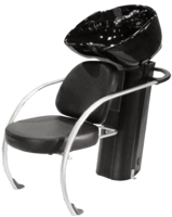 Раковина к парикмахерской мойке ДенІС professional Лилия керамическая Черный (1453070060) - фото 5 Раковина к парикмахерской мойке ДенІС professional Лилия керамическая Черный (1453070060) - фото 5