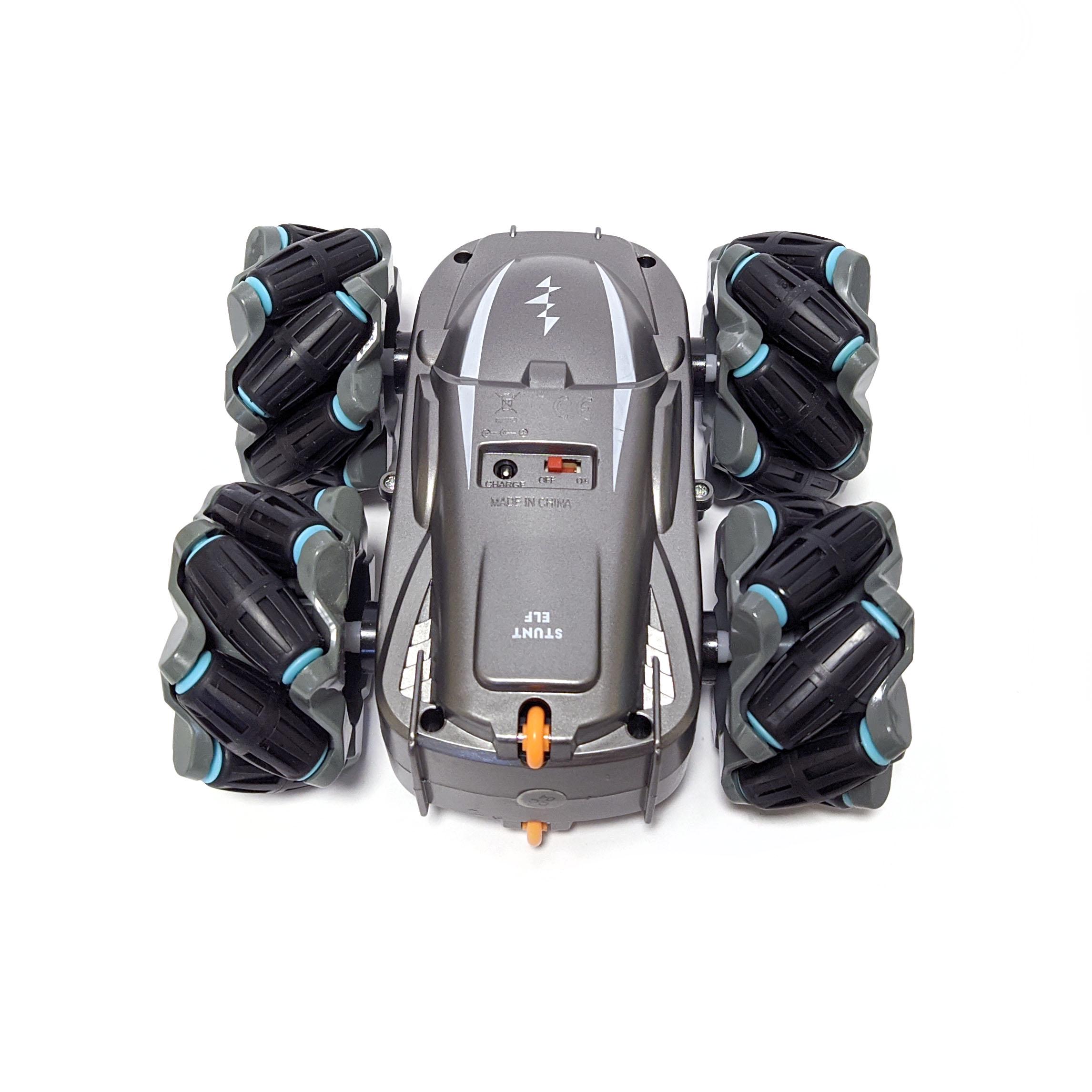 Трюковая машинка перевертыш 15 см JZL сенсорный пульт Серый (04921s) - фото 12 Трюковая машинка перевертыш 15 см JZL сенсорный пульт Серый (04921s) - фото 12