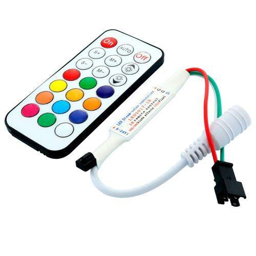 Контроллер SPI OEM Dream Color IR 21 кнопки (00-00012216)