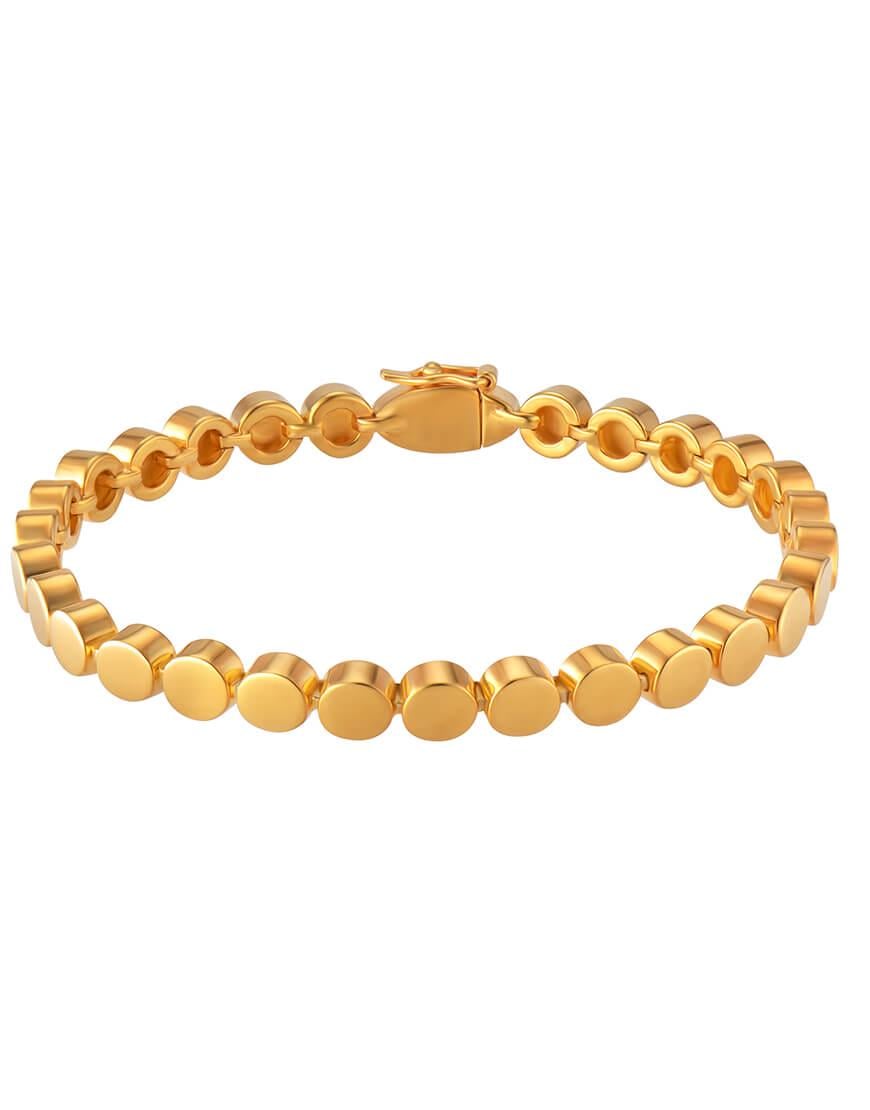 Браслет Magnet жіночий RIMMART JEWELRY золотий 17.5 Браслет Magnet жіночий RIMMART JEWELRY золотий 17.5