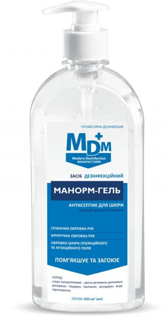 Антисептик MDM Манорм-гель 500 мл (731141134/1)