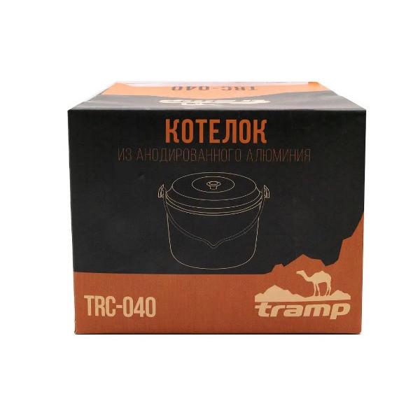 Котелок походный Tramp TRC-040 анодированный с крышкой 4,6 л (iz12802) - фото 3