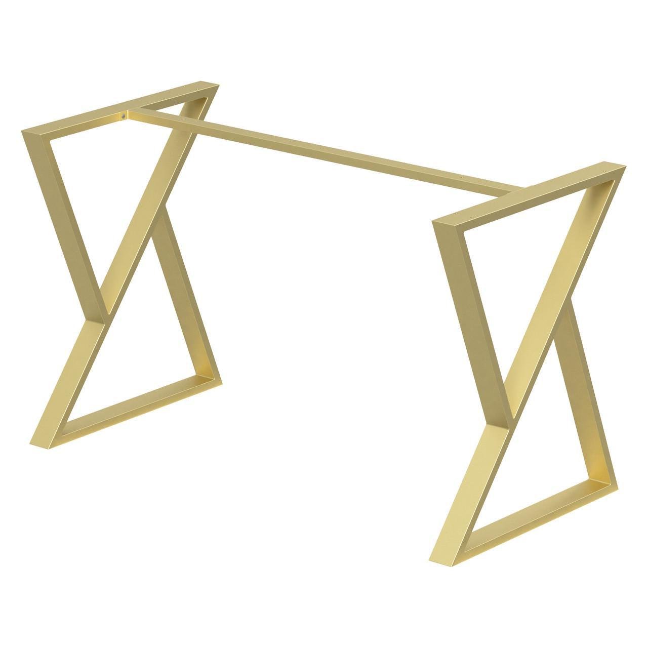 Каркас розбірний для столу з металу Loft 1200х600х730 мм Золотий (K1076-120) Каркас розбірний для столу з металу Loft 1200х600х730 мм Золотий (K1076-120)